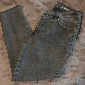 Dark Gray Skinny Jeans for Women